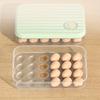 24 Grid Eggs Holder Stackable Freezer Storage Organizers Egg Storage Container Plastic Egg Carton Kitchen Egg Storage Box Tray