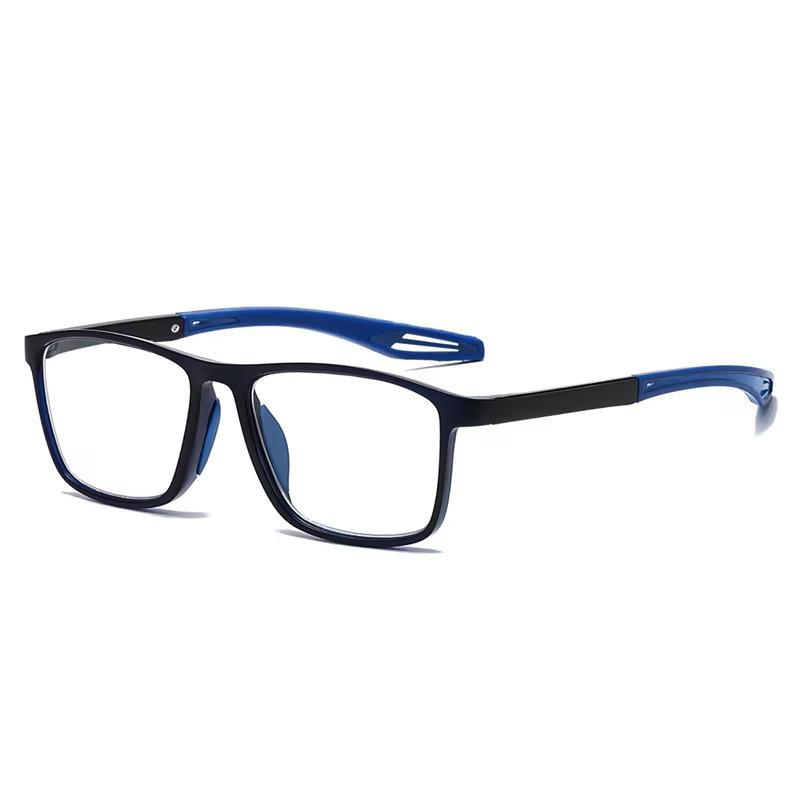 Sports unisex ultra-light explosive TR running rivers and lakes silicone middle-aged and elderly full-frame anti-blue reading glasses