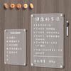 Reusable Fridge Magnet Sticker Acrylic Message Board Schedule Planner Fridge Menu Grocery Store