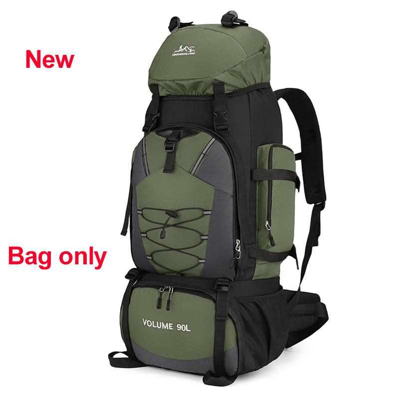 90L Hiking Camping Backpack Travel Daypack Waterproof Trekking Rucksack Large Outdoor Sports Bags for Men Climbing Touring Bag