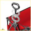 Foldable beach cart trailer 100kg camping tourist for holidays
