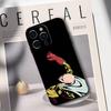 Чехол для телефона One P-Punch M-Man S-Saitama Для iPhone 17,16,15,14,13,12,11 Plus,Pro Max,XS,Мягкий черный чехол
