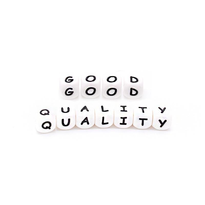 26 шт. AZ 12 мм, силиконовые бусины с буквами, детские прорезывания зубов, английские буквы алфавита, без BPA, бусины, подарки для детского душа