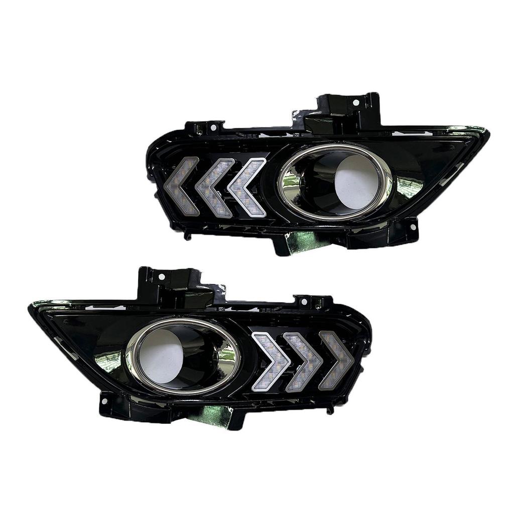 Светодиодные динамические дневные ходовые огни и указатели поворота для Ford Mondeo 13-16