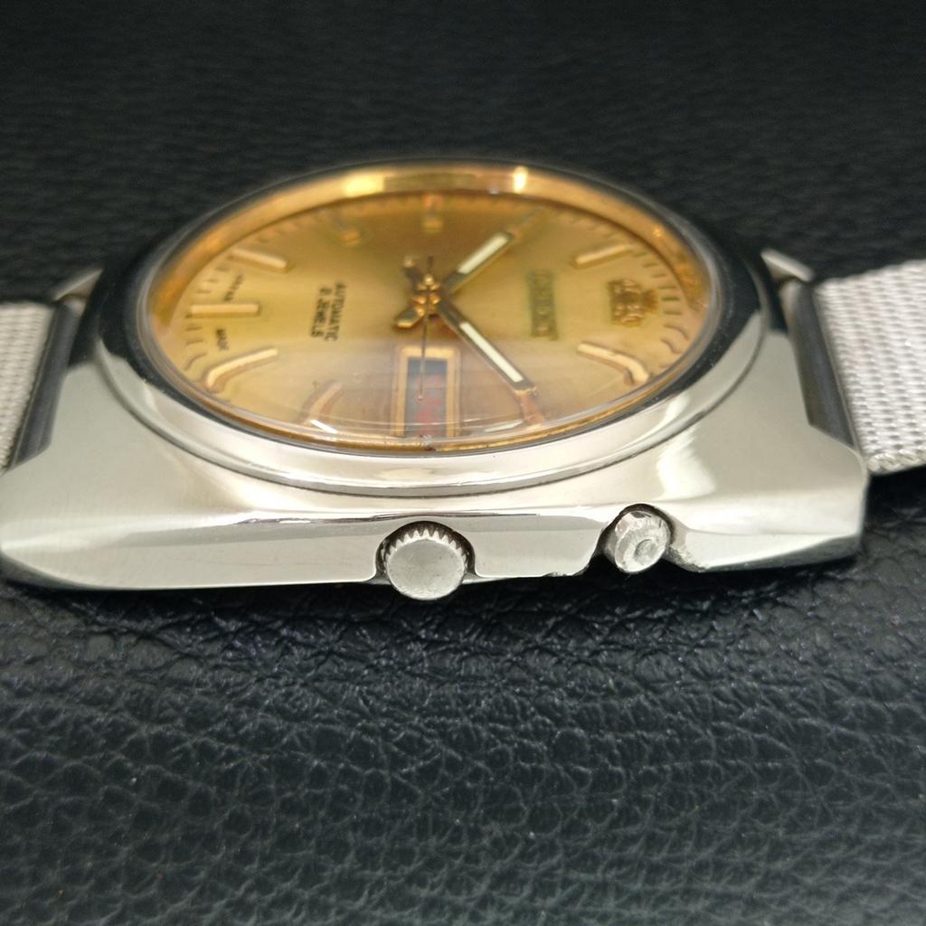 Orient АВТОМАТИЧЕСКИЕ 46941 ВИНТАЖНЫЕ ЯПОНСКИЕ МУЖСКИЕ ЧАСЫ С ОРИГИНАЛЬНЫМ ЦИФЕРБЛАТОМ a704943-1