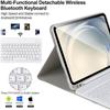 Защитный чехол-клавиатура Bluetooth A16 для iPad со съемным магнитным держателем для стилуса для планшетов 10-го/11-го поколения