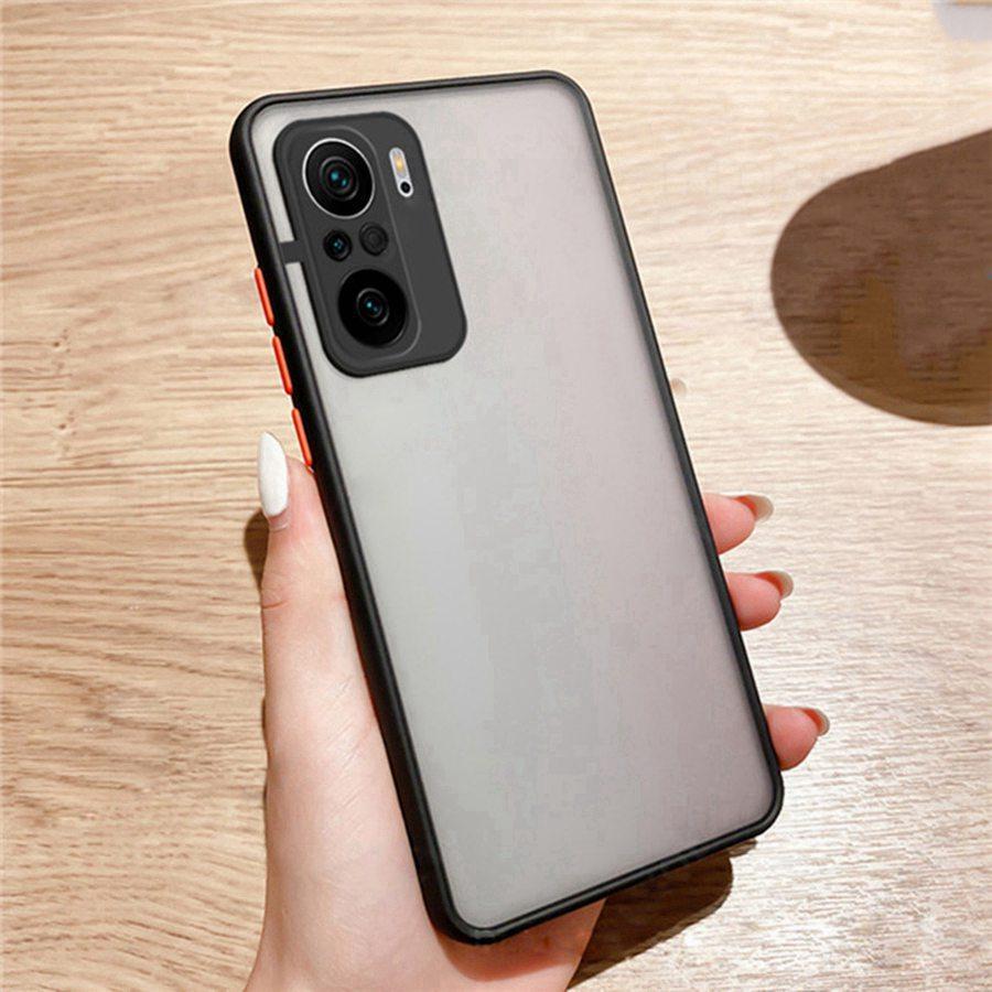 Бронированный противоударный матовый чехол для Xiaomi 13T 11T 14T Poco C65 F6 X6 M4 M6 Pro 5G F8 M8 Redmi 14C A3 9C 13C Note 12 10 11 13 14 15 Мягкая защитная крышка