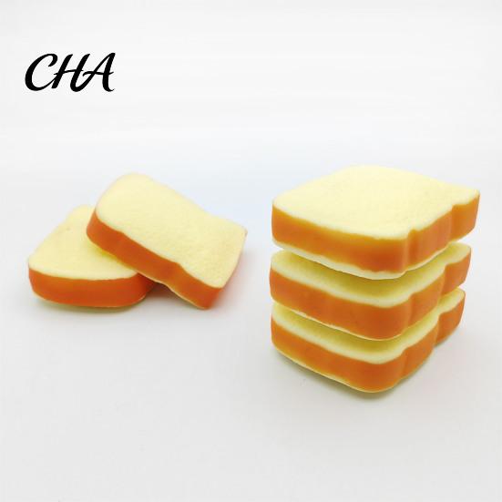 Игрушки для снятия стресса для взрослых 1/2 шт. Имитация тоста, игрушка для снятия стресса, нарезанный хлеб, сжимаемая, сенсорная, расслабляющая, мягкая, эластичная, поддельная еда, фиджет