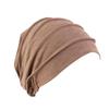 Ladies Muslim Caps Hijab Turban Hat Headwrap Head Scarf Turban Thicken Cancer Chemo Cap