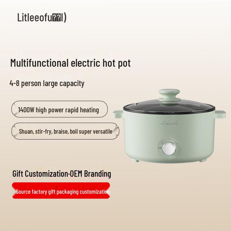 Xiao Huaxian Multifunctional Electric Frying and Hot Pot (Serves 4-8)