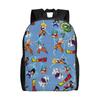 Мужской Женский Модный Школьный Рабочий Рюкзак Dragon Ball Z Мультфильм Daypack DBZ Goku Для Ноутбука Компьютера Сумка Через Плечо Легкий