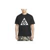 ACG Logo Print Свободная футболка с короткими рукавами Мужские топы Черные DJ3645-010