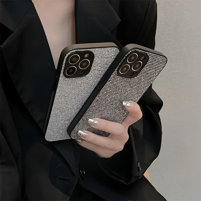 Роскошный блестящий чехол для телефона с бриллиантами для Iphone 14 13 11 12 Pro Max X Xr Xs Max 7 8 14 Plus, мягкий силиконовый чехол со стразами