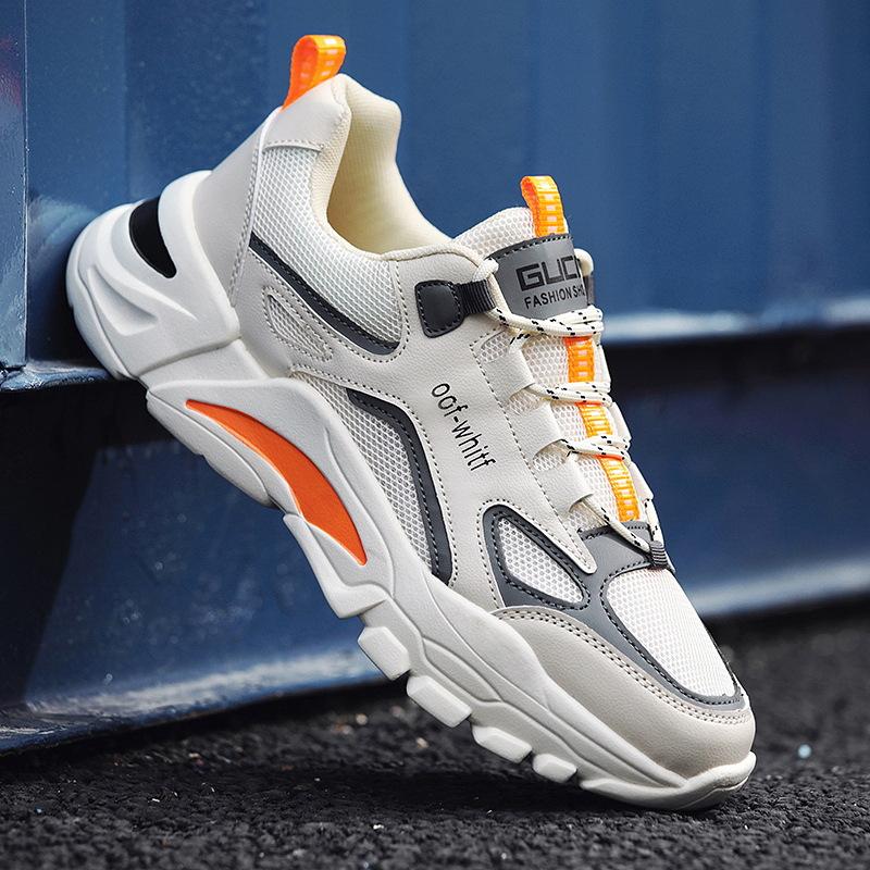 2025 весна новые спортивные кроссовки повседневная мужская обувь мужская корейская версия модные туфли для папы модная обувь для подростков