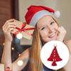 DIY Christmas Tree Macrame Kit Cotton Rope Braiding Set Hand Knitting Boho Christmas Tassel Decor Kit for Beginners