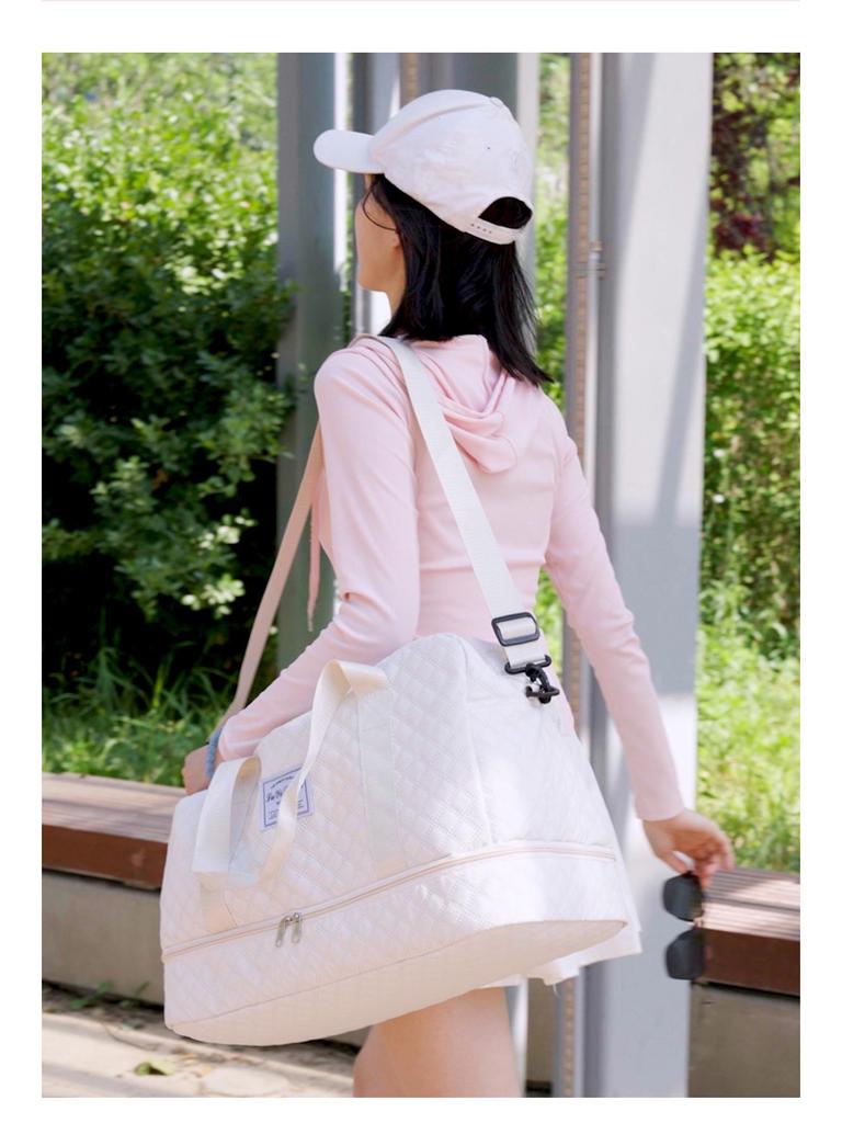 Дорожная сумка-дафл большой вместимости - для спортзала, йоги, спорта, ручная сумка для коротких поездок