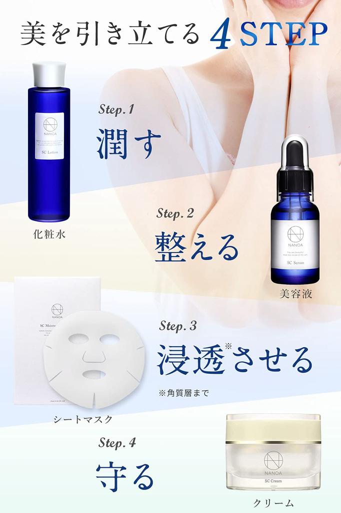 NANOA Face Pack Human Stem Cell Sheet Mask Aging Care EGF Moisturizing Asahi Kasei Высококачественная листовая маска для лица 5 шт. (Наноа)