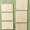 3 шт. Пустые деревянные DIY-таблички, незавершенные подвесные доски для художественных поделок, росписи, декора, внутренней двери, стены, бара, отеля