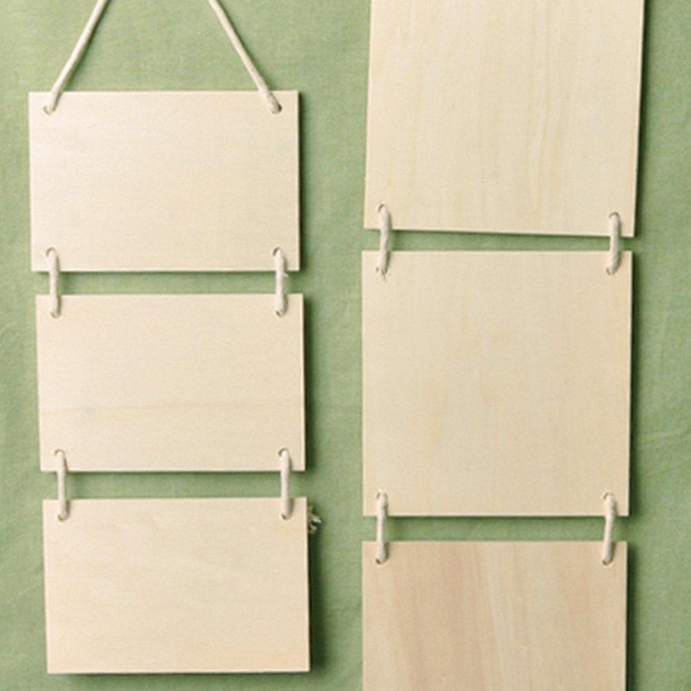 3 шт. Пустые деревянные DIY-таблички, незавершенные подвесные доски для художественных поделок, росписи, декора, внутренней двери, стены, бара, отеля