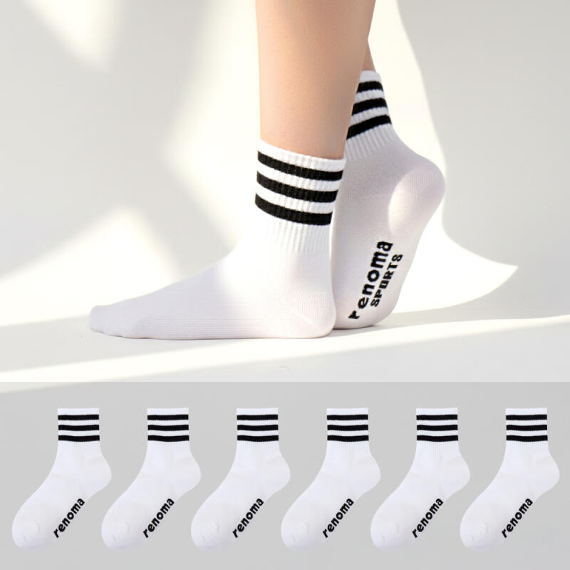 RENOMA Women's Ringle Medium Crew Socks 7-Pair Set