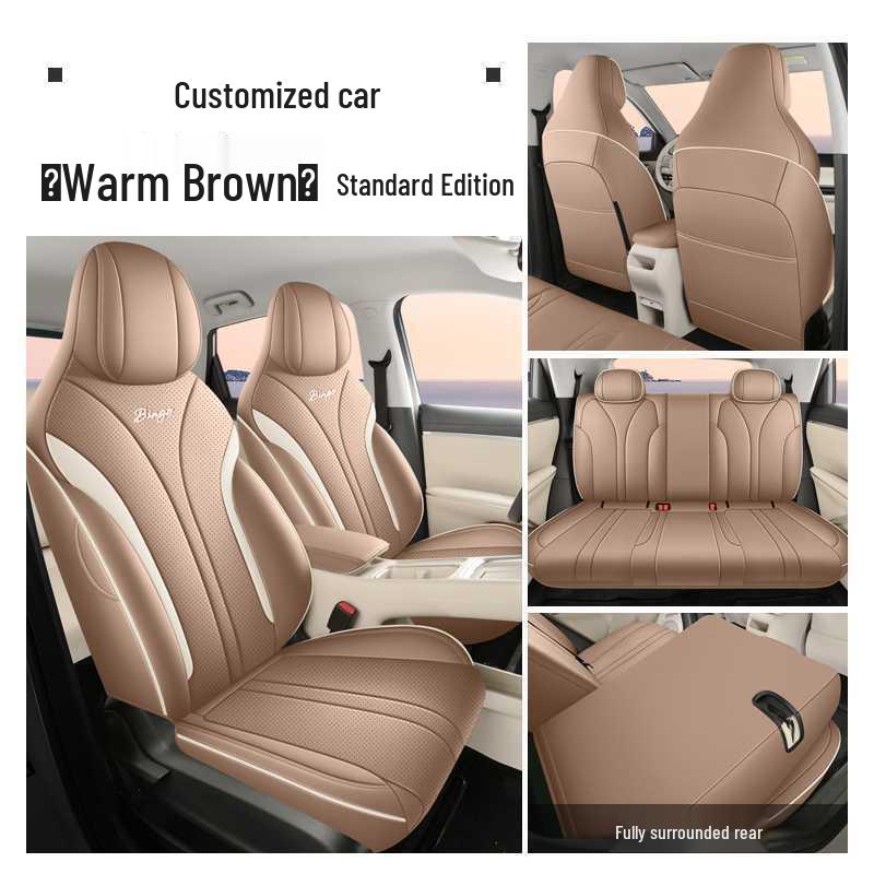 All-Season Leather Seat Covers for Wuling Bingo S Car.