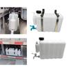 Vehicle Mounted 14L Water Storage Tank Space Saving Plastic Portable Tank with Faucet for Truck Trailer Agriculture
