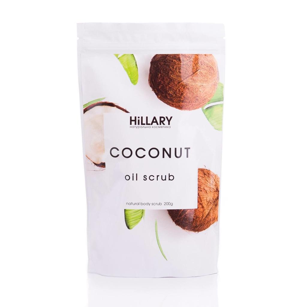 Body Scrub Coconut Coconut Oil Scrub Hillary 200 Gr