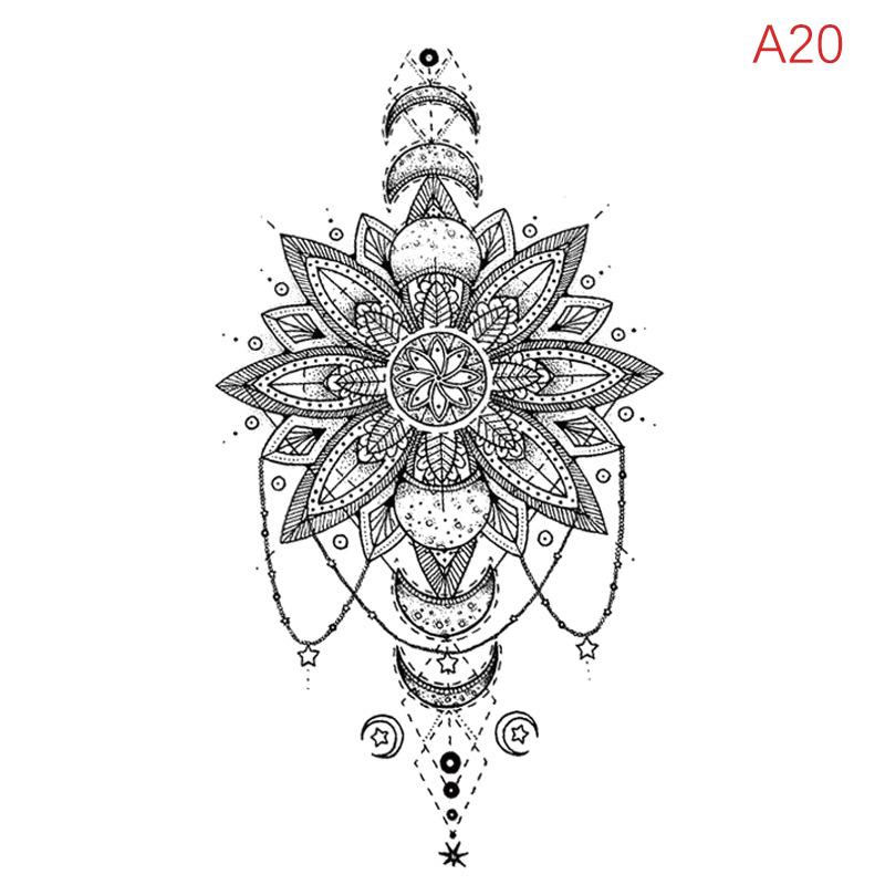 Водонепроницаемая временная татуировка-наклейка перо ключица лодыжка флэш-тату дракон змея цветы боди-арт рука поддельный рукав татуировка для женщин