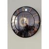 Mirrored Wall Clock (Golden Numbered)