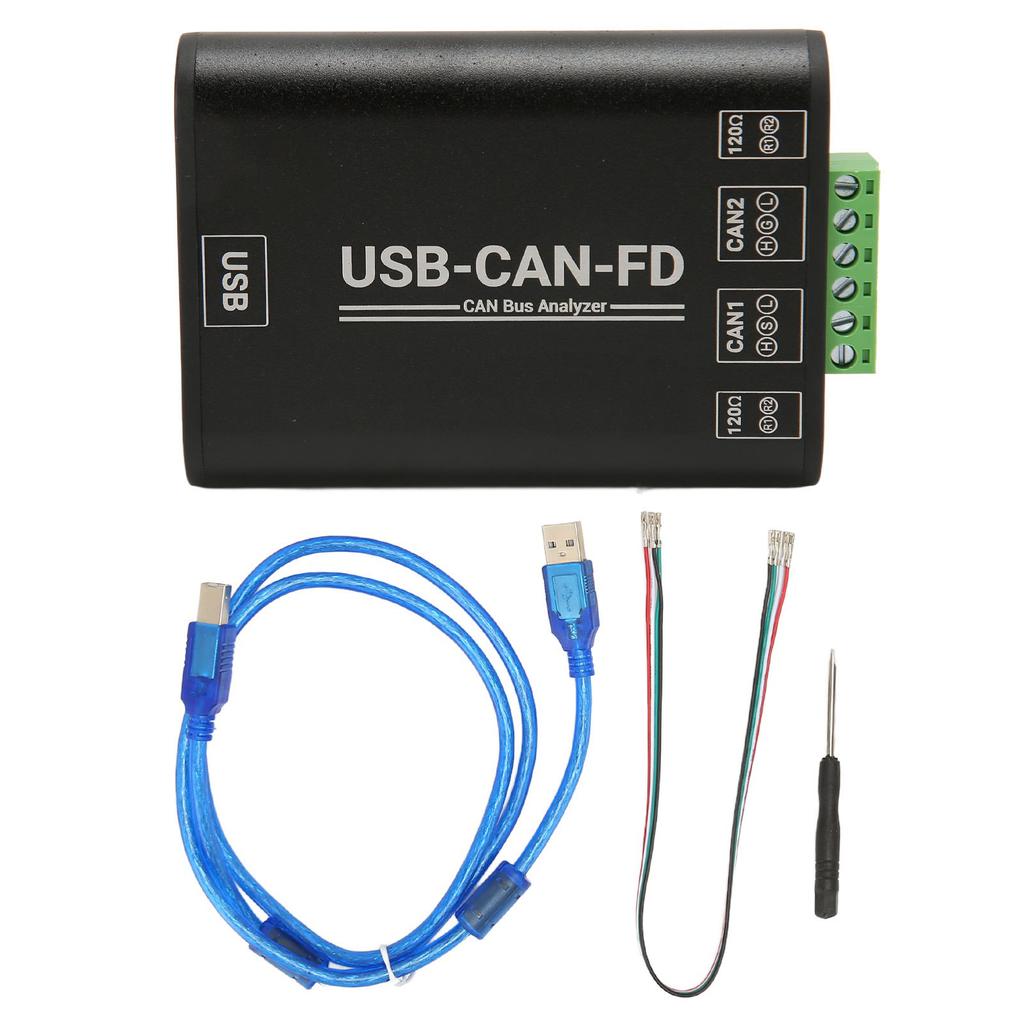 Industrial Grade USB to CAN FD Adapter CAN CAN FD Bus Communicate Interface Convertor CAN CAN FD Protocol Data Analyzer