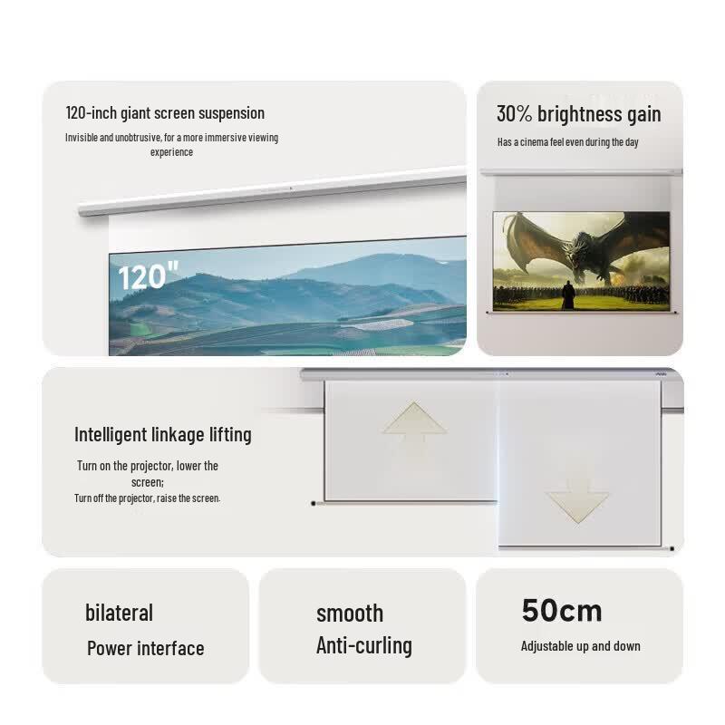 Hisense Vidda 120-inch Photon Electric Projector Screen