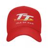 Custom Punk Unisex Motorcycle Sport Isle Of Unisex TT Races Baseball Cap Adult Adjustable Dad Hat Unisex Women Sports Snapback Hats