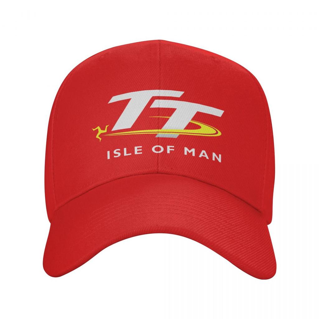 Custom Punk Unisex Motorcycle Sport Isle Of Unisex TT Races Baseball Cap Adult Adjustable Dad Hat Unisex Women Sports Snapback Hats