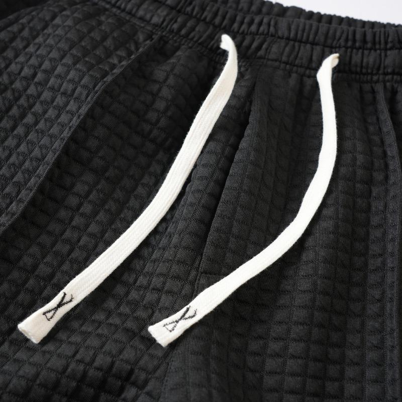 Spring and Autumn Casual Trousers for Men with Elastic Waist Loose and Casual