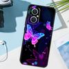 Черный Красивый Чехол-Бабочка Для OPPO Reno 13 F 10 11 12 14 Pro 11F 12F 14F 7 8 Lite Чехол Для OPPO Find X9 X8 X5 X6 Pro