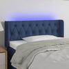VidaXL LED Headboard Bedroom Furniture Single Bed Accessory Headboard Bed Frame Interior Blue 3123568