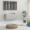 vidaXL TV-Schrank Betongrau 80x30x30 Cm Holzwerkstoff