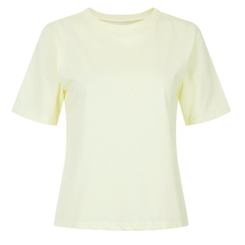 Shop Women Basic Round Neck ShorT Sleeve T shirT Sora Dai Wsh 20556
