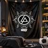 Wall Hanging Tapestry Linkin Park Print Cloth for Living Room Bedroom Home Decor