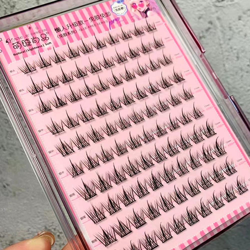 Накладные самоклеящиеся пучки ресниц Accurate Lashes самоклеящиеся DIY наращивание ресниц