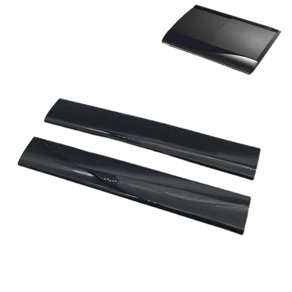 Repair Part Black Cover Shell Front Housing Case Left Right Faceplate Panel for PS3 Slim 4000 Console