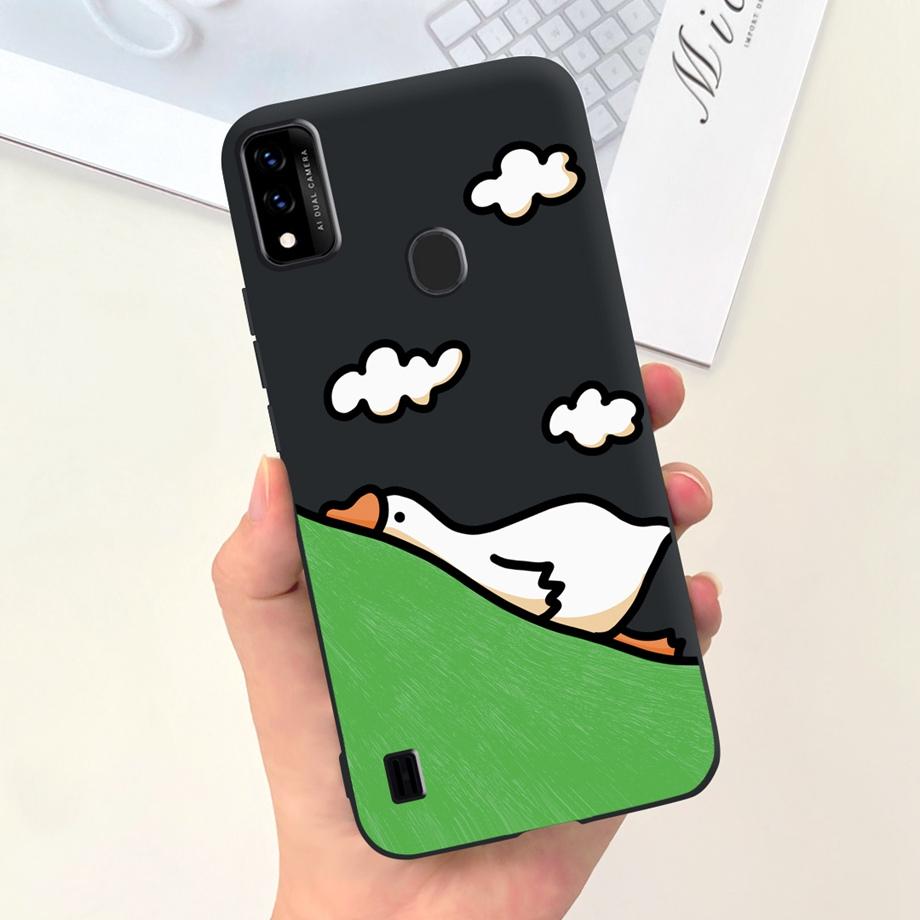 Чехол для телефона ZTE Blade A51 A71 2020 Задняя крышка ZTE Blade A7020 A7s Стильный узор Мягкий силикон ТПУ Чехол-бампер Panda