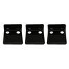 3 PCS Small Security Cameras Wall Shelf with 6 Cable Clips 10PCS Tapes Acrylic Waterproof Drill Free Adhesive Floating