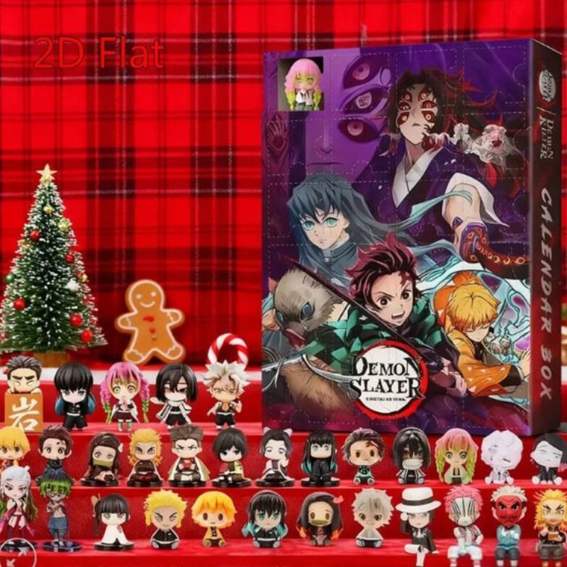 Клинок, рассекающий демонов Kimetsu No Yaiba Праздничная Серия Акриловое Настенное Украшение Для Праздничных Подарков И Декора