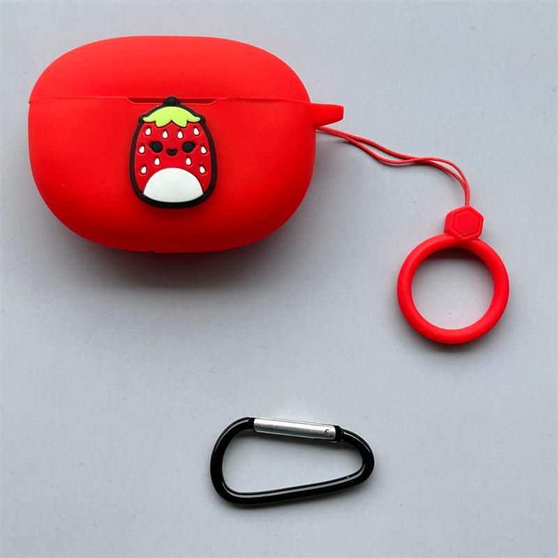 For OnePlus Nord Buds 1 Pro Bluetooth Headset Case Fruit Silicone Soft Case