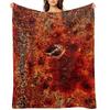 Urban Rust Throw Blanket Bed covers Giant Sofa Moving Plaid Blankets