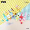 BT21 Официальная заколка для волос Minini, заколка для волос, повязка на голову