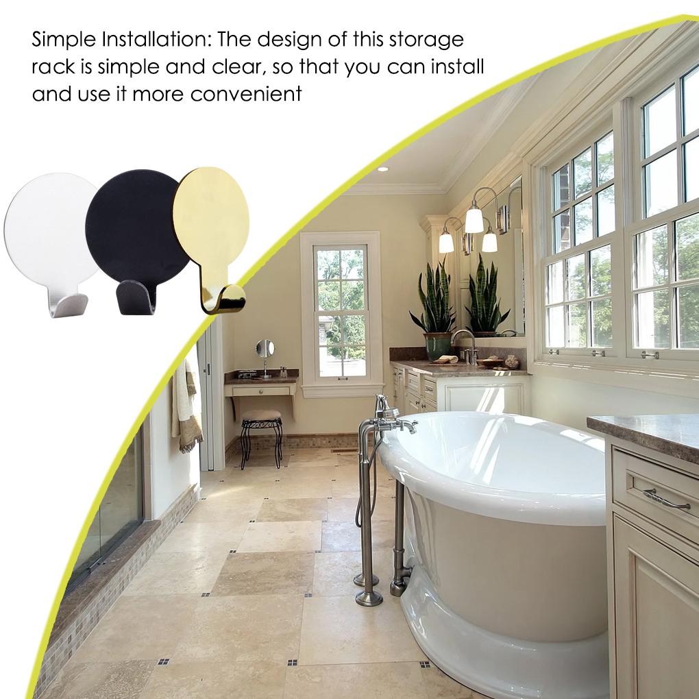 Крючок Удобный Подвесной Держатель ple Установка Настенные Держатели Для Одежды Аксессуары Для Ванной Комнаты Широкое Применение