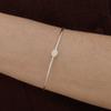 [Серебро 925 пробы] Браслет-манжета Mu Pale Oval