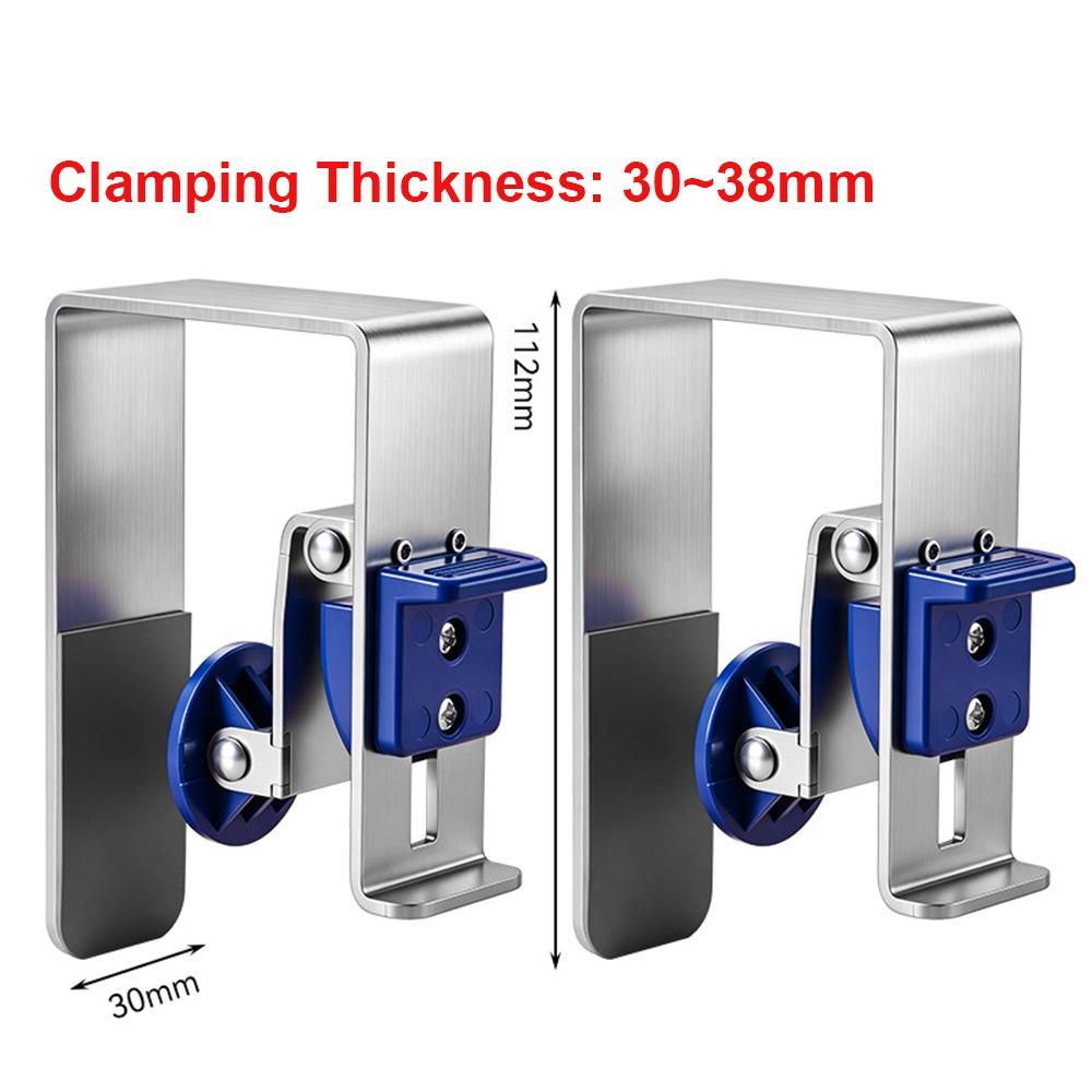 2pcs Press Lock Drawer Front Installation Clamps Panel Friendly Cabinet Jig Tool  Woodworking